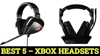 Top 5 Best  Xbox Headsets in 2024
