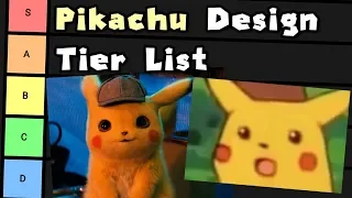 Ranking Pikachu Designs (Tier List)