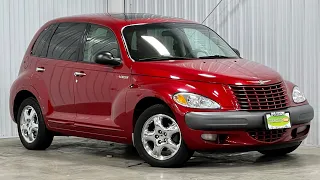 2001 Chrysler PT Cruiser 4dr Wgn 8K MILES, 4CYL 2.4L, LIMITED, SUNROOF, HEATED SEATS, LOCAL PURCHASE