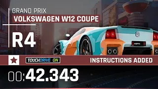 Asphalt 9 - VOLKSWAGEN W12 COUPE Grand Prix Round 4 - 1⭐ Touchdrive Instructions Added - RAT RACE