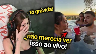 CAJU DESABAFA SOBRE SUA GRAVIDEZ E COMENTA SOBRE O LUQUETA!