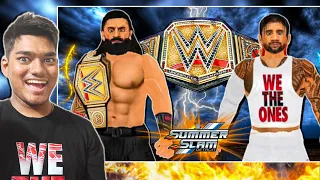 Roman Reigns VS Jey Uso - WR3D | SUMMERSLAM 2023