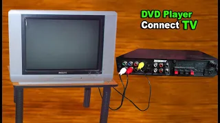 how to connect dvd player - how to connect dvd player to tv