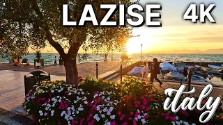 LAZISE - Lake Garda - Complete Tour 4K - Lago di Garda 2023 - Italy