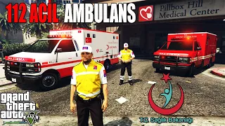 GTA 5  112 ACİL AMBULANS MODU -LSPDFR