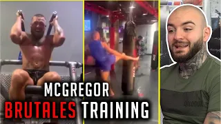 Conor McGregor GRAUSAMES Training für Dustin Poirier! Conor McGregor vs Dustin Poirier 3 - RINGLIFE