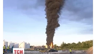 Пожежу у Василькові гасили пожежними потягами