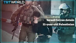 Israeli forces arrest 11-year-old Palestinian boy