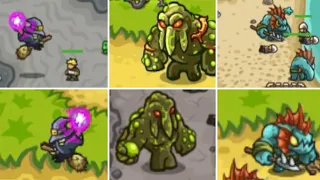 The Enemies | Then and Now - Kingdom Rush