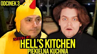 AWIĘC OGLĄDA HELL'S KITCHEN - TRZECI ODCINEK PIEKIELNEJ KUCHNI