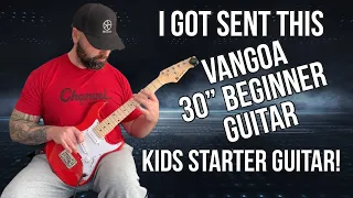Vangoa 30 Inch Kids Electric Guitar Starter Kit for Beginners with Digital Tuner