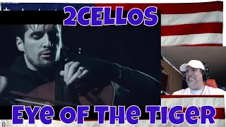 2CELLOS - Eye Of The Tiger [OFFICIAL VIDEO] - REACTION