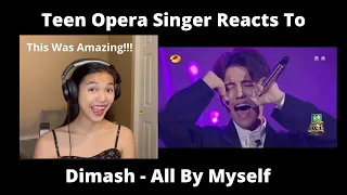 Teen Opera Singer Reacts To Dimash - All By Myself