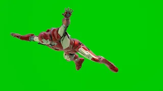 Ironman  with Green Screen