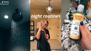 night routine tik tok compilation ✨🌙