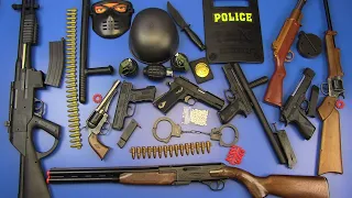 BOX OF TOYS ! Guns Toys - Realistic Rifle Toys&Military,Police Equipment Toys