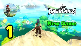 Exploring A NEW Adventures land 🔥 - Dawnlands Mobile part 1