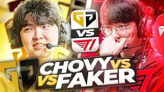 ¡FAKER VS CHOVY VAN POR EL PRIMER LUGAR DE LCK! 🤯 - T1 vs GEN G