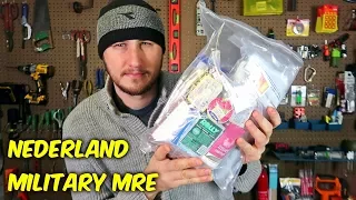 Testing Nederland Military MRE (Meal Ready to Eat)