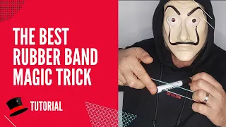Easy Rubber Band Magic Trick Revealed  #youtubeshorts #viralvideo #viral #ytshorts #trending #shorts