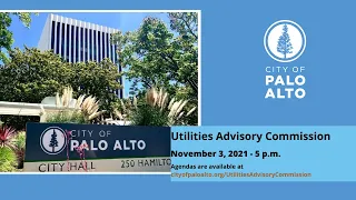 Utilities Advisory Commission - November 3, 2021