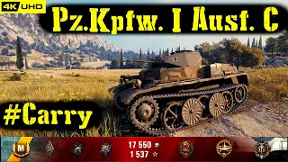 World of Tanks Pz.Kpfw. I Ausf. C Replay - 10 Kills 1.3K DMG(Patch 1.5.0)