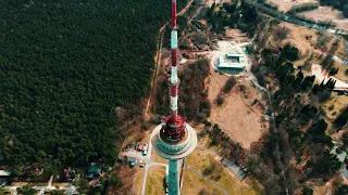 Полет над телебашней, Эстония.