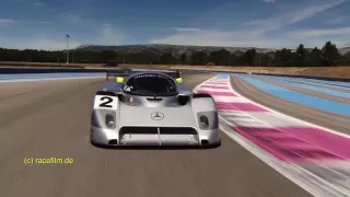 Karl Wendlinger Mercedes C291: pure sound