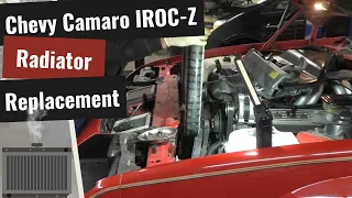 '89 Camaro IROC-Z : Radiator Replacement