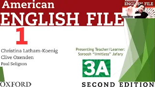 American English File 2nd Edition Book 1 Student Book Part 3A