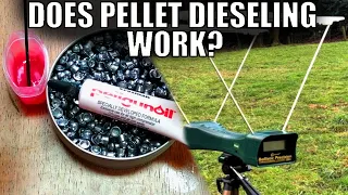 Pellet Dieseling PROVEN! Chronograph Testing Dieseled Rounds