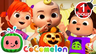 Peek-a-BOO! (Halloween Special) | Little Angel & Cocomelon Nursery Rhymes