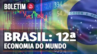 Boletim 247 - Bolsonaro e Guedes derrubam Brasil para 12ª economia do mundo