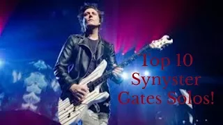 Top 10 Synyster Gates Guitar Solo's!