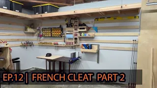 Let's build more French cleats for garage/shop | #asmr | Ep. #12