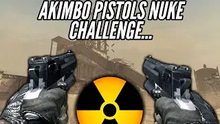 Akimbo Pistols Tactical Nuke Challenge! (MW2)