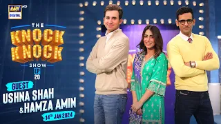 The Knock Knock Show | Ushna Shah & Hamza Amin | Episode 20 | 14 January 2024 | ARY Digital