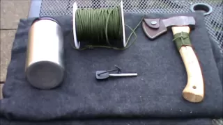 Bushcraft Survival Bug Out 5 Piece Kit