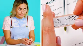 BOOM! SCHOOL HACKS TO MAKE YOUR LIFE EASIER || Genius Cheating Hacks And School Supplies Ideas