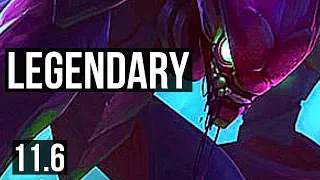 KHA'ZIX vs JARVAN IV (JUNGLE) | 15/0/4, Legendary, 67% winrate | EUW Diamond | v11.6