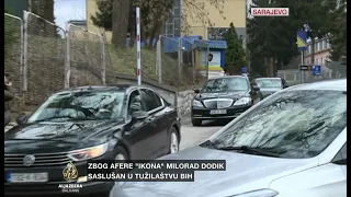 Zbog afere 'Ikona' Milorad Dodik saslušan u Tužilaštvu BiH