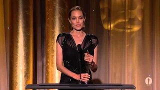 Angelina Jolie win Oscar award Second time in 2013.