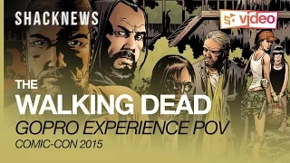 Comic-Con 2015 The Walking Dead Experience GoPro POV