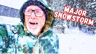 Things Are Spiraling Downhill and MAJOR SNOWSTORM IS COMING | Off Grid Living