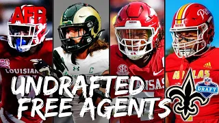 Which Saints UDFA's Have BEST CHANCE To Make Final Roster? | Next Hidden Gems For New Orleans?