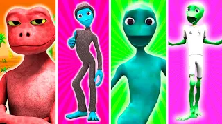 COLOR DANCE CHALLENGE DAME TU COSITA VS PATILA VS EL TAIGER ME KEMASTE VS ALIEN GREEN