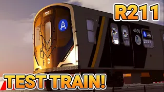 Roblox | Transit City 3 - R211 Test Train!