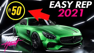 NFS Heat FAST REP 2021 | How To Earn Rep Fast | Need For Speed Heat 2021 | No Glitch