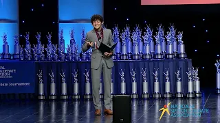 2018 NSDA POI Runner-Up - Ari Moore "Smile While You Suffer"