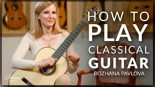How Finger Relaxation Enhances Classical Guitar Technique | Tutorial with Bozhana Pavlova